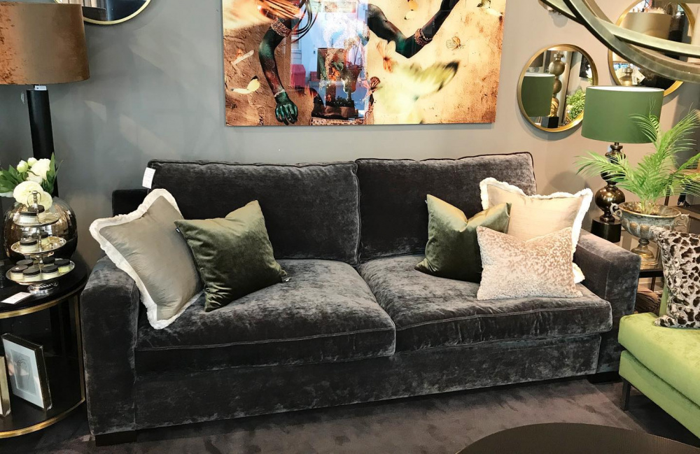 Singapur sofa XL 225cm TOWNHOUSE Interiør